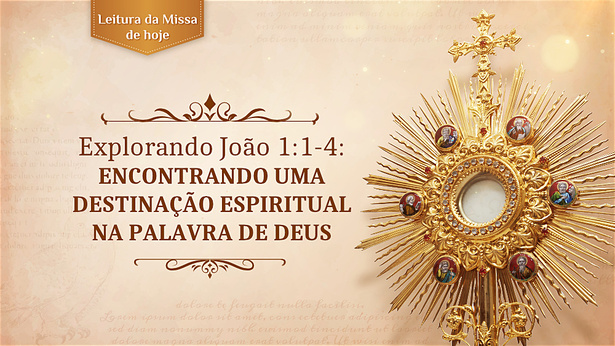 Explorando João 1:1-4: Encontrando uma destinação espiritual na palavra de Deus